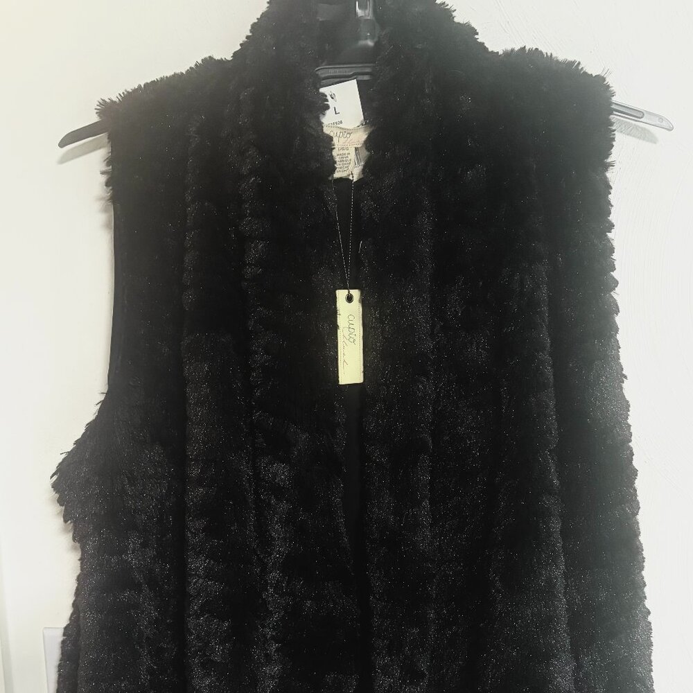 Cupio Faux Fur Vest - NEW WITH TAGS